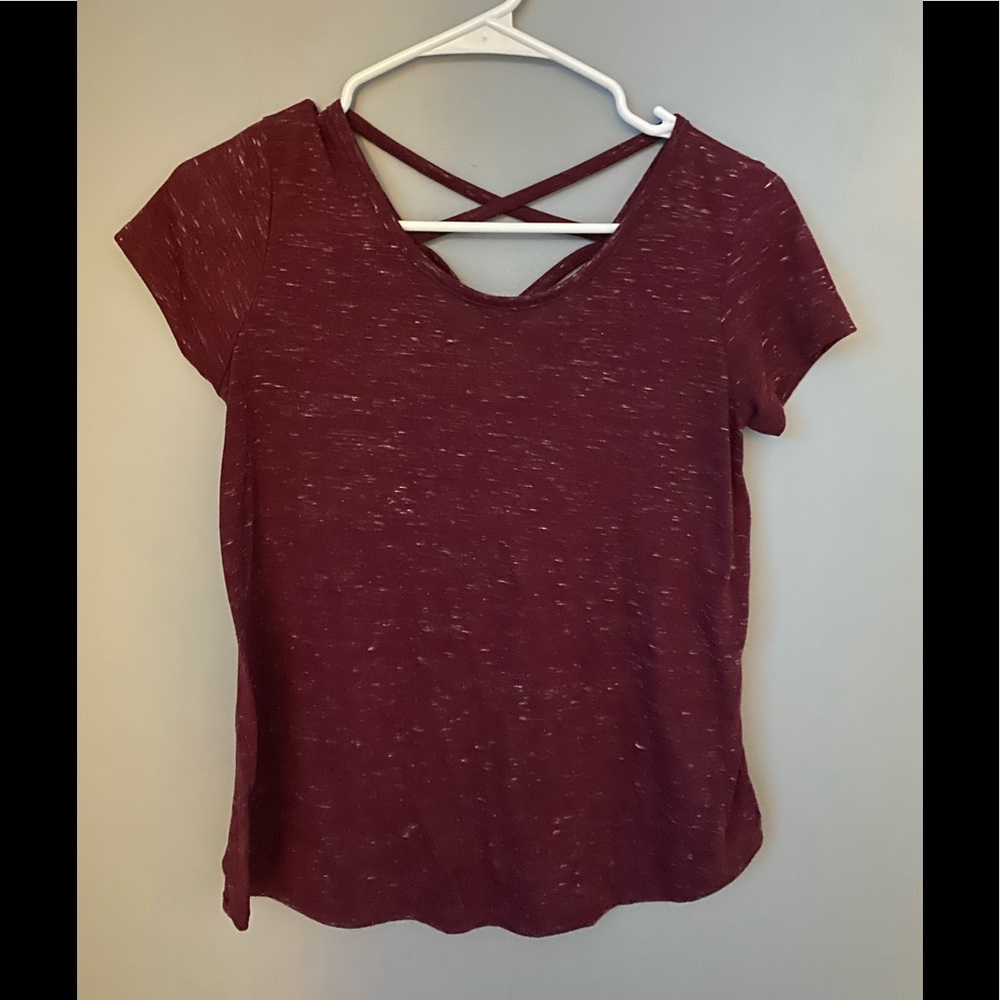 Maroon Short Sleeve